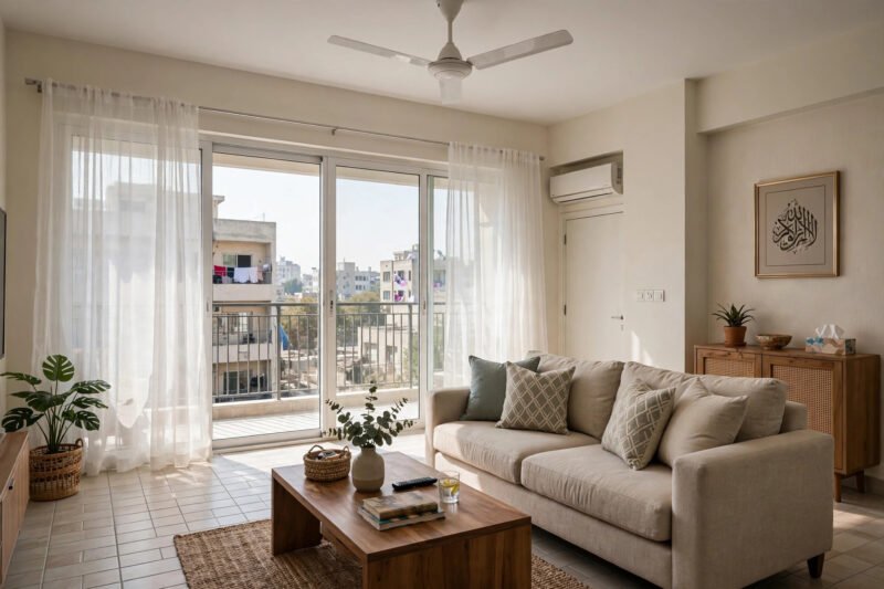 Family Furnished Flat in Gulshan-e-Iqbal